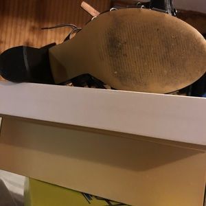 Strap black shoes xoxo